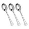 Smarty Had A Party Shiny Silver Glamour Cutlery Disposable Plastic Spoons (600 Spoons), 600PK 430S-SP-CASE - alternate 2